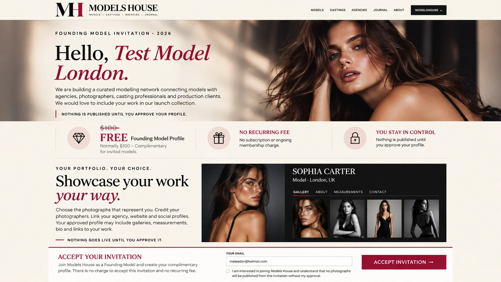 Models House global modelling platform