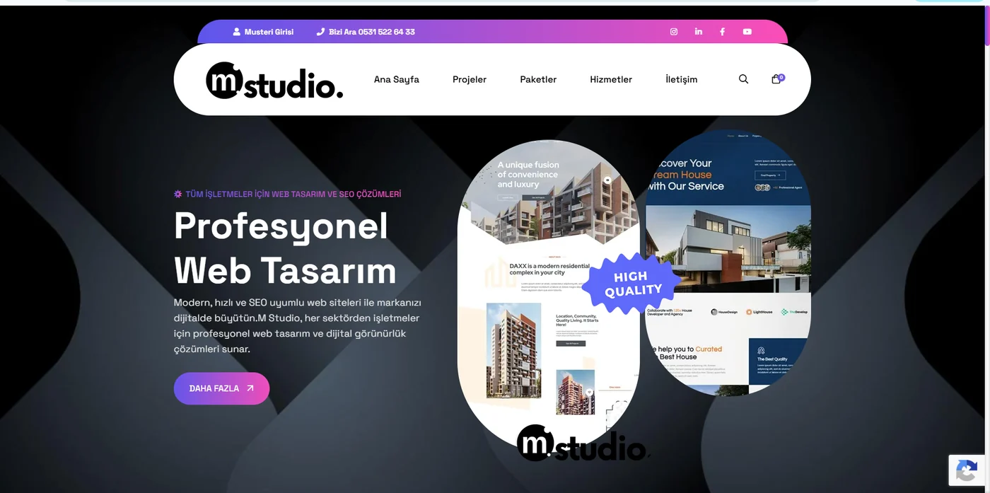 M Studio project preview