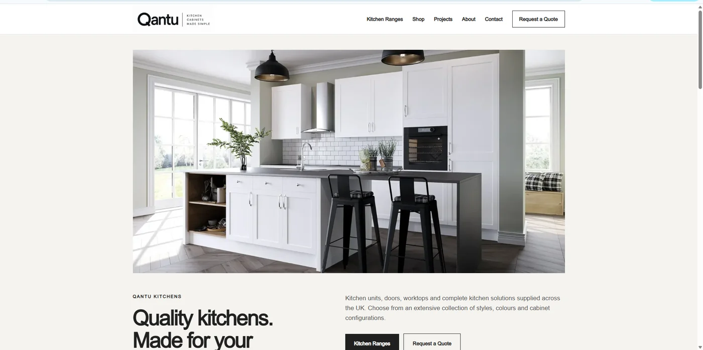 Qantu Kitchens project preview