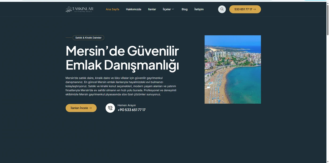 Taskinlar Gayrimenkul project preview